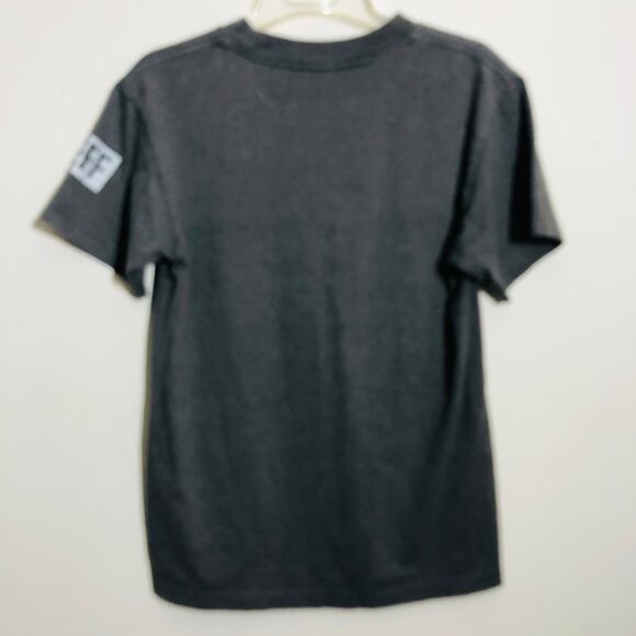 Neff Mickey Mouse XS Tshirt Dark Grey White Animal Print Casual Disney Cotton - Picture 8 of 8